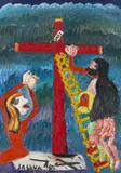 Descida da Cruz by José Antônio da Silva, 1985, óleo sobre tela, offered Oct 2019