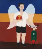 Djanira da Motta e Silva, Anjo, 1959, óleo sobre tela