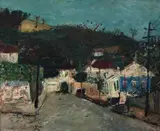 Iberê Camargo, Rua Smith de Vasconcelos, 1946, óleo sobre tela