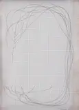 Sem Título by José Damasceno, 2010, nanquim sobre papel milimetrado, offered Oct 2019