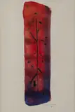 Antônio Bandeira, Sem Título, 1960, técnica mista sobre papel