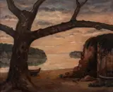 Hugo Adami, Paisagem Imaginária, óleo sobre tela