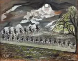 João Alves, Sem Título, 1953, óleo sobre tela