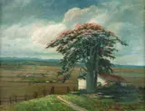 Paisagem Rural by Torquato Bassi, óleo sobre tela, offered Aug 2019