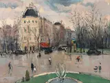 Sílvio Pinto, Paris, óleo sobre tela