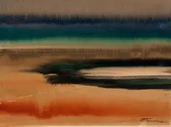 Marinha by Tanaka, técnica mista sobre papel, offered Aug 2019