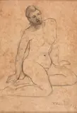 Francisco Rebolo, Nú Sentado