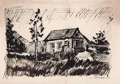 Sem Título by Mick Carnicelli, 1951, nanquim sobre papel, offered Aug 2019