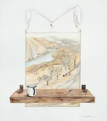 Sem Título by Maruska Cara, 1998, aquarela sobre papel, offered Aug 2019
