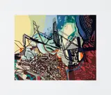 Roberto Burle Marx, Aos Quatro Ventos, 1994, serigrafia sobre papel