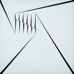 Sem Título by Lothar Charoux, 1975, serigrafia sobre papel, offered Aug 2019