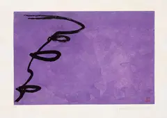 Sem Título by Tomie Ohtake, 1993, gravura em metal sobre papel, offered Aug 2019