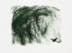 Carmela Gross, Sem Título, 1984, litografia sobre papel