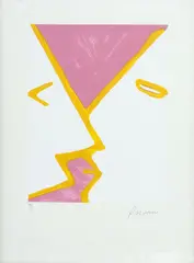 Sem Título by Rubens Gerchman, serigrafia sobre papel, offered Aug 2019