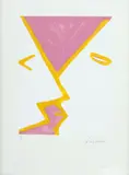 Rubens Gerchman, Sem Título, serigrafia sobre papel