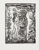 Octávio Aráujo, Sem Título, xilogravura sobre papel
