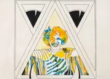 Carlos Vergara, Sem Titulo, serigrafia sobre papel