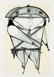 Cangaceiro by Aldemir Martins, 1958, serigrafia sobre papel, offered Aug 2019