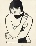 Di Cavalcanti, Mulata, serigrafia sobre papel