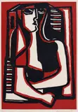 Di Cavalcanti, Mulata, serigrafia sobre papel