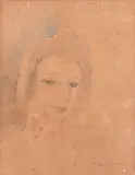 Figura Feminina by Marie Laurencin, técnica mista sobre papel, offered Aug 2019