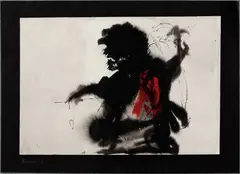 Sem Título by Artur Barrio, 1972, nanquim e aquarela sobre papel, offered Aug 2019
