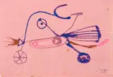 Marepe, Sem Título, 2003, gliter e cola sobre papel
