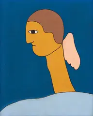 Antonio Maia, Cabeça de Anjo, 1979, acrílica sobre tela
