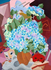 Vaso de Flor by Rodrigo De Haro, óleo sobre placa, offered Aug 2019