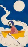 Djanira da Motta e Silva, Navegando, 1949, guache sobre papel