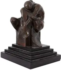 Leda by Adolfo Rollo, escultura em bronze, offered Aug 2019