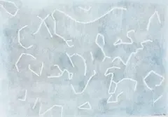 Carmela Gross, Sem Título, 1976, lápis de cor sobre papel