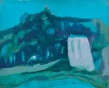 Sem Título by Maria Leontina da Costa, óleo sobre placa, offered Aug 2019