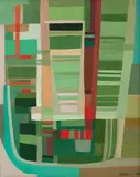 Zélia Salgado, Sem Título, óleo sobre tela