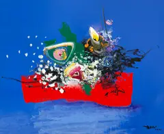 Sem Título by Yugo Mabe, 2000, óleo sobre tela, offered Aug 2019