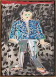 Ivald Granato, O Entregador Chinês, 1986, óleo sobre tela