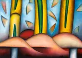 Antonio Henrique Amaral, Espinhos, óleo sobre tela