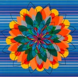 Beatriz Milhazes, Fish Bowl, 2011, serigrafia sobre papel
