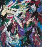 Antonio Helio Cabral, Sem Título, 2015, óleo sobre tela