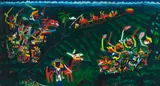Grito do Ipiranga by José Antônio da Silva, 1977, óleo sobre tela, offered Aug 2019