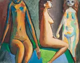 Carybé, Sem Título, 1972, óleo sobre tela