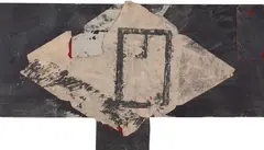 Sem Título by Antonio Dias, 1982, técnica mista e colagem sobre papel, offered Aug 2019