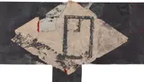 Antonio Dias, Sem Título, 1982, técnica mista e colagem sobre papel
