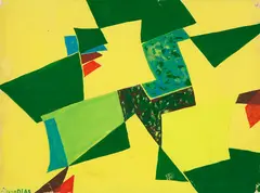 Sem Título by Cícero Dias, 1951, guache sobre cartão, offered Aug 2019