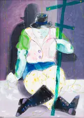 Sem Título by Helenos Silva, 1979, óleo sobre tela, offered Jun 2019