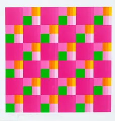 Sem Título by Hermelindo Fiaminghi, 1974, offset sobre papel, offered Jun 2019