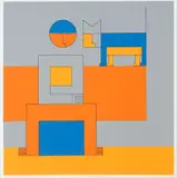 Dionísio del Santo, Menino e Gato, 1970, serigrafia sobre papel