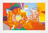 Roberto Burle Marx, Canto Burlesco, 1993, serigrafia sobre papel