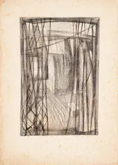 Sem Título by Athos Bulcão, 1949, litografia sobre papel, offered Jun 2019