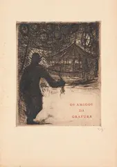 O Circo by Poty Lazzarotto, gravura em metal sobre papel, offered Jun 2019